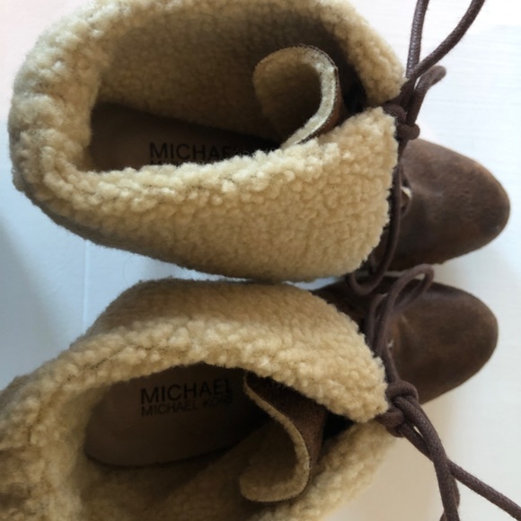 Michael Kors Lace-Up Booties - Picture 6 of 7
